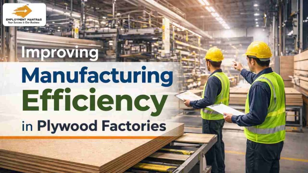 Improving Manufacturing Efficiency in Plywood Factories