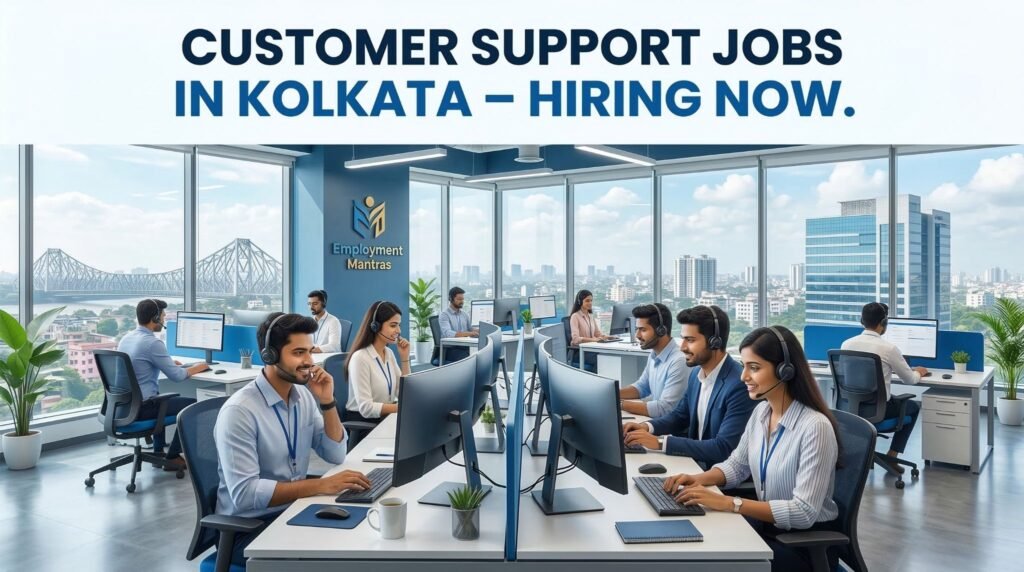 customer support jobs in Kolkata,