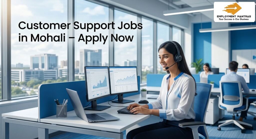 Customer Support Jobs in Mohali.
