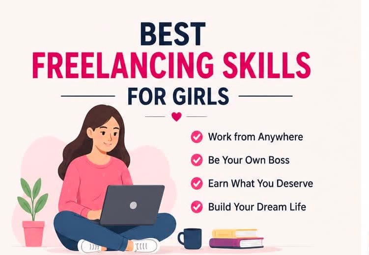 best freelancing skills for girls